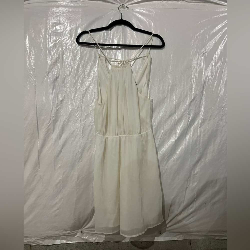 Zara Trafaluc White Mini Dress Size XS